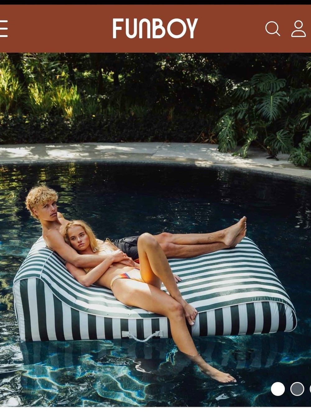 FunBoy 2-Person Pool Lounger/Float (New in box)